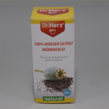  Dr.herz mákmagolaj 100% hidegen sajtolt 50 ml olaj és ecet