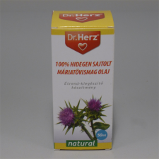  Dr.herz máriatövismag olaj 100% hidegen sajtolt 50 ml gyógyhatású készítmény