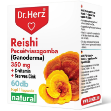  DR HERZ REISHI PECSETVIASZ GOMBA+C-VIT.KAPSZ 60X vitamin és táplálékkiegészítő