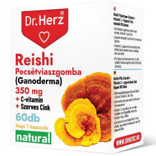 DR HERZ REISHI PECSETVIASZ GOMBA+C-VIT.KAPSZ 60X vitamin és táplálékkiegészítő