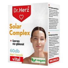 Dr. Herz Solar Complex Barnító kapszula 60db vitamin és táplálékkiegészítő