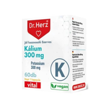 Dr. Herz Szerves Kálium 300 mg 60 db kapszula vitamin és táplálékkiegészítő