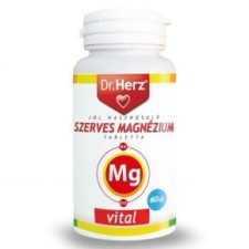 Dr. Herz Szerves Magnézium+B6+D3-vitamin tabletta - 60db vitamin és táplálékkiegészítő