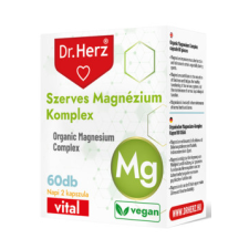  Dr.herz szerves magnézium komplex kapszula 60 db gyógyhatású készítmény