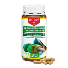  Dr. Herz Új-Zélandi Zöldkagyló koncentrátum 500 mg kapszula 150 db vitamin és táplálékkiegészítő