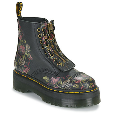 Dr. Martens Bokacsizmák Sinclair Decayed Roses Classic Tumbled Nappa Fekete 40 női csizma, bakancs