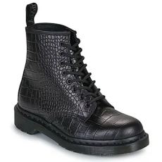 Dr. Martens Csizmák 1460 Croco 8 Eye Boot Black New Vibrance Croco Fekete 43