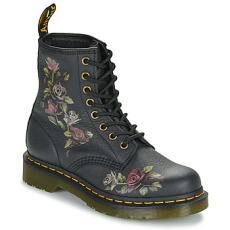 Dr. Martens Csizmák 1460 Decayed Roses Classic Tumbled Nappa Fekete 37