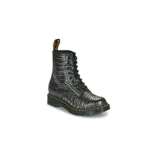 Dr. Martens Csizmák 1460 Gunmetal Wild Croc Emboss Fekete 38