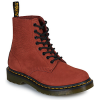 Dr. Martens Csizmák 1460 Pascal 8 Eye Boot Russet Red Milled Nubuck RB Narancssárga 43