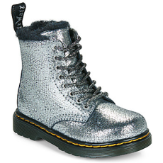Dr. Martens Csizmák 1460 Serena T Silver Distressed Foil Ezüst 27