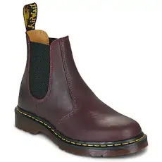 Dr. Martens Csizmák 2976 YS CHERRY RED CRAZY HORSE Bordó 39