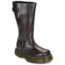 Dr. Martens Csizmák BUZZ  HIGH BOOT DARK BROWN MILLED GLOSS Barna 40