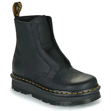 Dr. Martens Csizmák ZebZag Lace Less Laceless Boot Black Wyoming Fekete 42 női csizma, bakancs