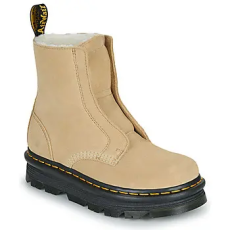 Dr. Martens Csizmák ZebZag Lace Less Laceless Boot Savannah Tan EH Suede Bézs 41