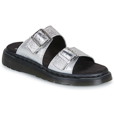 Dr. Martens Papucsok Josef Slide Silver Metallic Tumble Ezüst 37