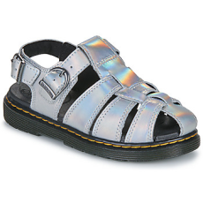 Dr. Martens Szandálok / Saruk Caarys J Silver Lazer Reflective Metallic Ezüst 33