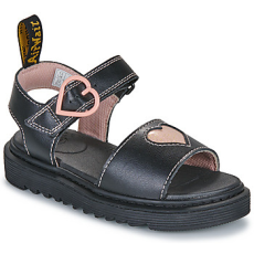 Dr. Martens Szandálok / Saruk Marlowe Hearts J Black+Powder Pink Fekete 35