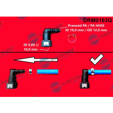 Dr.Motor Automotive csőkapcsoló, üzemanyag-vezeték Dr.Motor Automotive DRM0163Q autóalkatrész