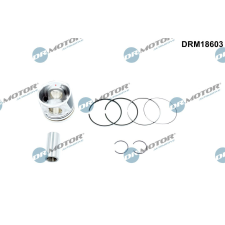 Dr.Motor Automotive dugattyú Dr.Motor Automotive DRM18603 autóalkatrész