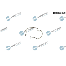 Dr.Motor Tartóbilincs, töltő légvezeték DR. MOTOR DRM03309 autóalkatrész
