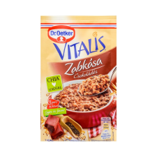 Dr. Oetker Dr.Oetker vitalis zabkása csokoládés - 61g reform élelmiszer