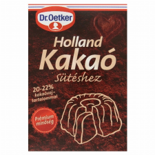 Dr. Oetker MO Élelmiszer Kft. Dr. Oetker Holland Kakaópor sütéshez 70 g csokoládé és édesség