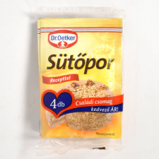 Dr.Oetker Sütőpor 4x12 g családi csomag alapvető élelmiszer