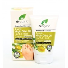 Dr. Organic Bioaktív Olíva Láb- és sarokápoló 125 ml lábápolás