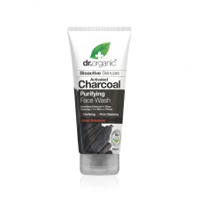 dr.Organic Mélytisztító arclemosó aktív szénnel 200 ml Dr.Organic arctisztító