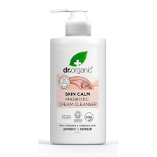 Dr Organic Skin Calm probiotikus krémes arclemosó, 150 ml arctisztító