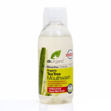 dr.Organic Szájvíz bio teafaolajjal 500 ml Dr.Organic szájvíz