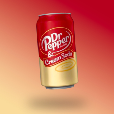 Dr. Pepper Cream Soda vaníliás szénsavas üdítőital 355ml üdítő, ásványviz, gyümölcslé