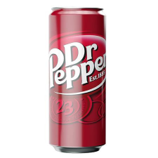Dr.Pepper Üdítőital, szénsavas, 0,33 l, dobozos, DR PEPPER üdítő, ásványviz, gyümölcslé
