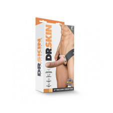 Dr Skin Dr. Skin 6,5 - üreges felcsatolható dildó - 15cm (natúr) műpénisz, dildó