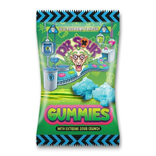 Dr Sour Gummies kék málna ízű savanyú gumicukor 200g csokoládé és édesség