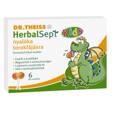  Dr.Theiss herbalsept nyalóka torokfájásra 6 db 85 g vitamin és táplálékkiegészítő
