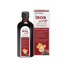 DR THEISS IRON ENERGY VAS+VITAMINOK 500ML vitamin és táplálékkiegészítő