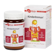 DR.WOLZ KINDERIMMUN KONCENTRÁTUM POR 65G, természetes étrend-kiegészítő készítmény vitamin és táplálékkiegészítő