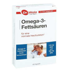  Dr. Wolz Omega-3 Zsírsav Kapszula 60db vitamin és táplálékkiegészítő