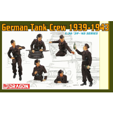  Dragon 1:35 German Tank Crew 1939-1943 (6375) makett