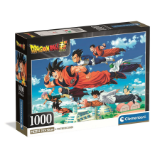 Dragon Ball Fly High 1000 db-os Compact puzzle Clementoni puzzle, kirakós