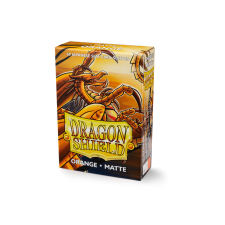 Dragon Shield Japanese Borítók - Matte Orange (60db) kártyajáték