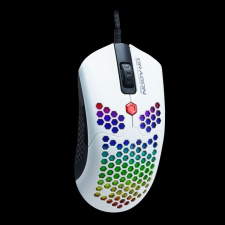  Dragon War Phoenix Honeycomb Gamer mouse White egér