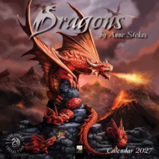 Dragons by Anne Stokes Wall Calendar 2027 (Art Calendar) – WALL (Naptár) naptár, kalendárium