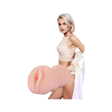 Dream Toys The Girl Next Door Tracey - vibrációs műpunci (natúr) maszturbátor