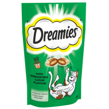 Dreamies Töltött falatkák - macskamenta (60g) jutalomfalat macskáknak
