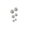 Dreamtech Fülpárna Apple AirPods Pro 1/2 (3 méret S/M/L méret) fehér