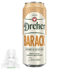 Dreher Barack - világos sör és barack ízű ital sör