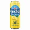 Dreher Sörgyárak Zrt. Dreher 24 Citrom alkoholmentes világos sör és citrom ízű ital keveréke 0,0% 0,5 l
